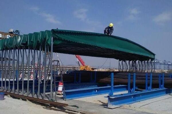 推拉篷安裝現(xiàn)場(chǎng)